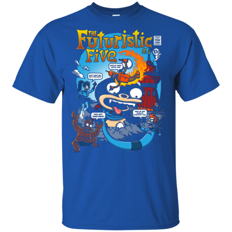 T-Shirts Royal / YXS Futurama Fantastic 4 Youth T-Shirt