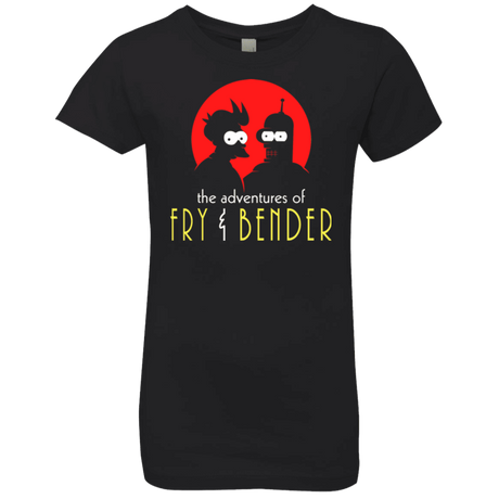 T-Shirts Black / YXS Future adventures Girls Premium T-Shirt