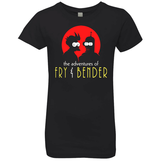 T-Shirts Black / YXS Future adventures Girls Premium T-Shirt