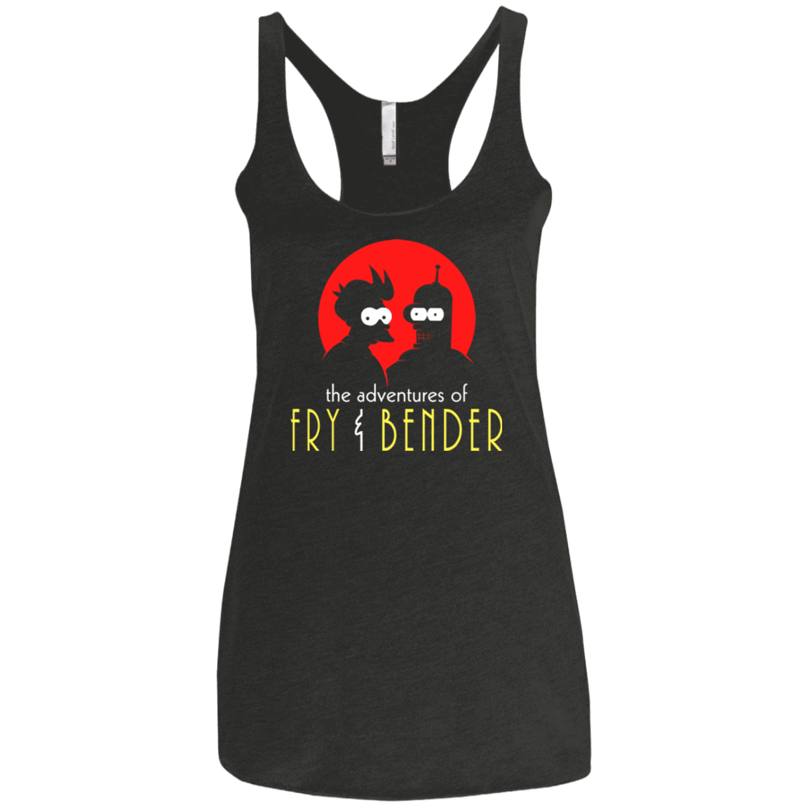T-Shirts Vintage Black / X-Small Future adventures Women's Triblend Racerback Tank