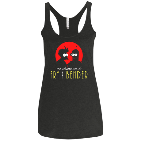 T-Shirts Vintage Black / X-Small Future adventures Women's Triblend Racerback Tank
