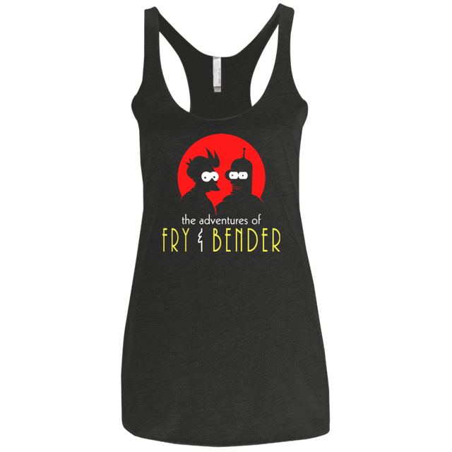 T-Shirts Vintage Black / X-Small Future adventures Women's Triblend Racerback Tank