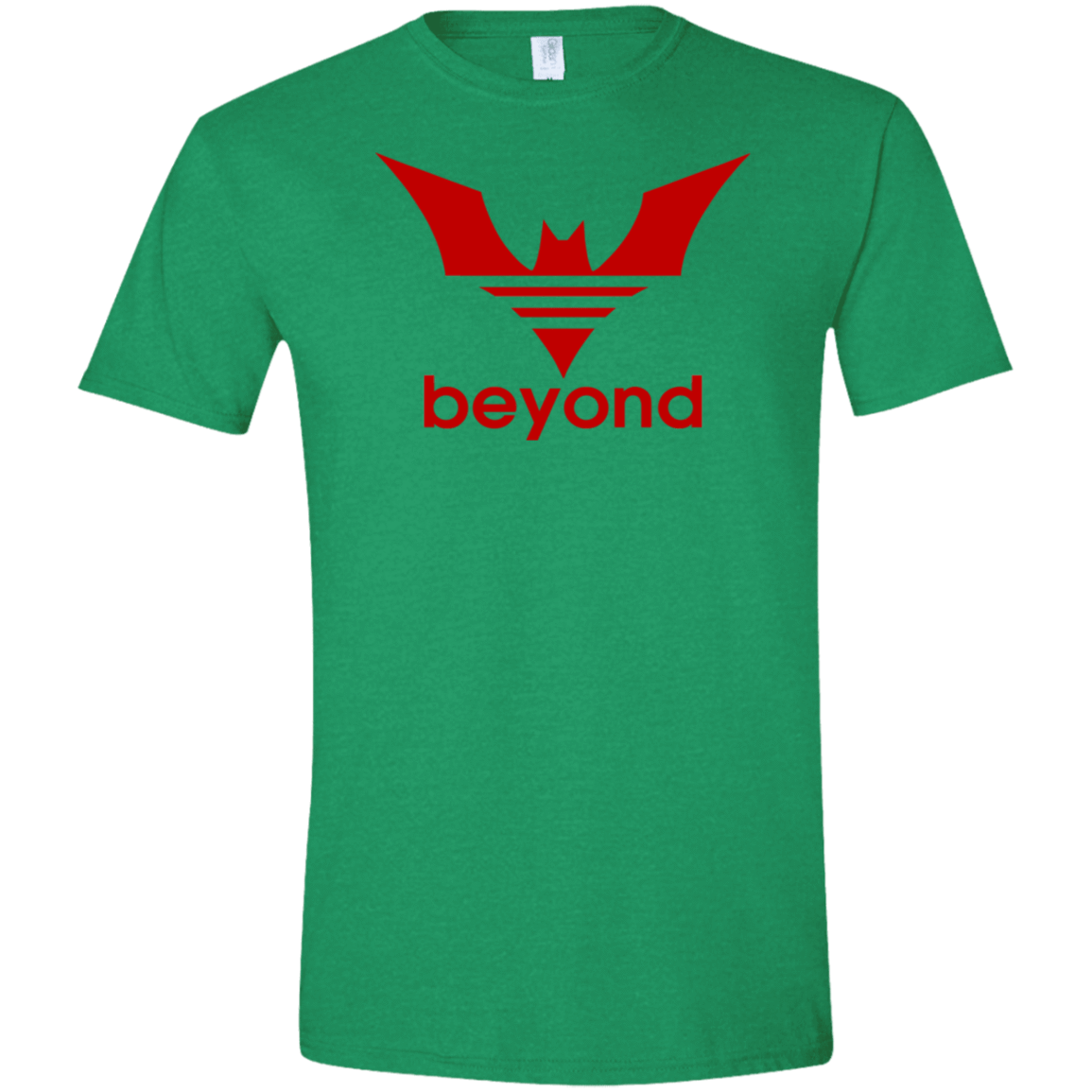 T-Shirts Heather Irish Green / S Future Bat Athletics Men's Semi-Fitted Softstyle