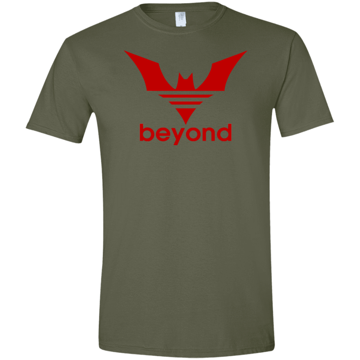 T-Shirts Military Green / S Future Bat Athletics Men's Semi-Fitted Softstyle