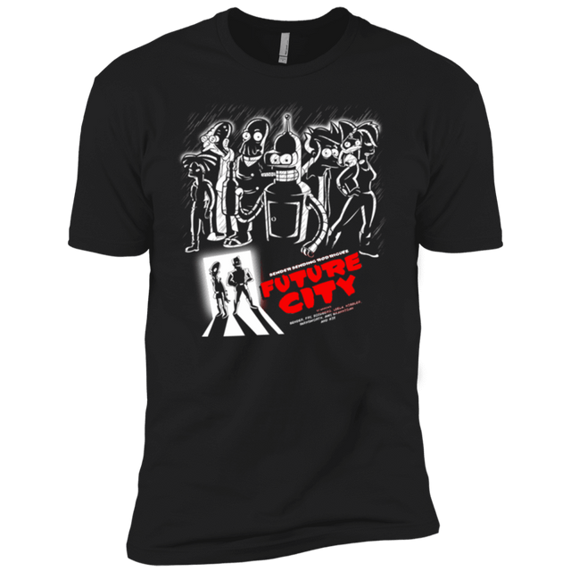 T-Shirts Black / YXS Future City Boys Premium T-Shirt