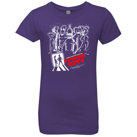 T-Shirts Purple Rush / YXS Future City Girls Premium T-Shirt