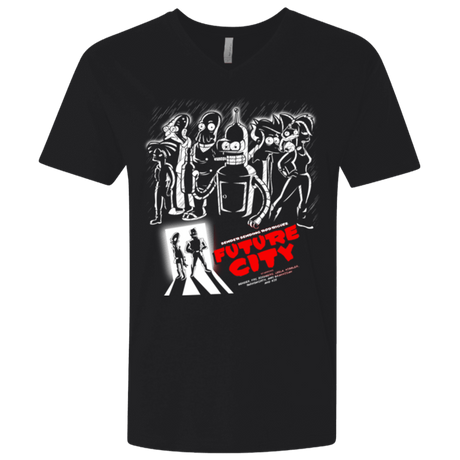 T-Shirts Black / X-Small Future City Men's Premium V-Neck