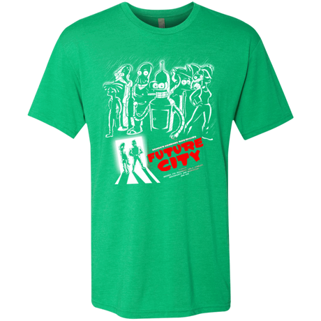T-Shirts Envy / Small Future City Men's Triblend T-Shirt