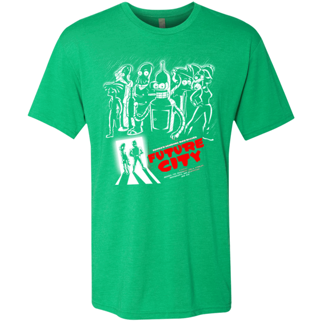T-Shirts Envy / Small Future City Men's Triblend T-Shirt