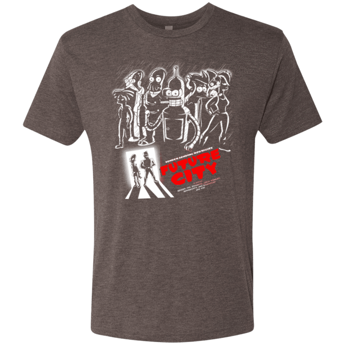 T-Shirts Macchiato / Small Future City Men's Triblend T-Shirt