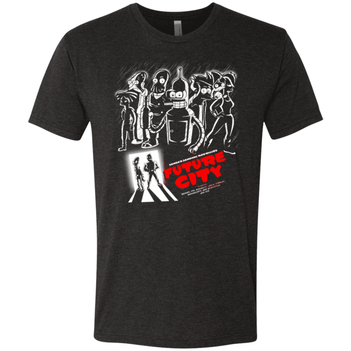 T-Shirts Vintage Black / Small Future City Men's Triblend T-Shirt