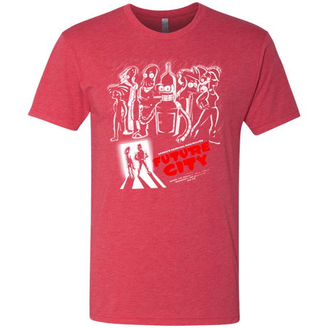 T-Shirts Vintage Red / Small Future City Men's Triblend T-Shirt