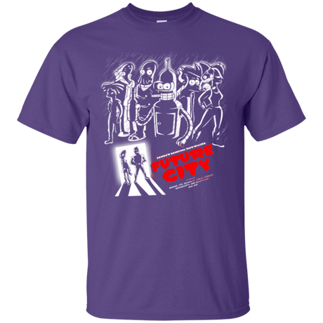 T-Shirts Purple / Small Future City T-Shirt