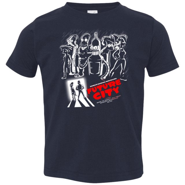 T-Shirts Navy / 2T Future City Toddler Premium T-Shirt