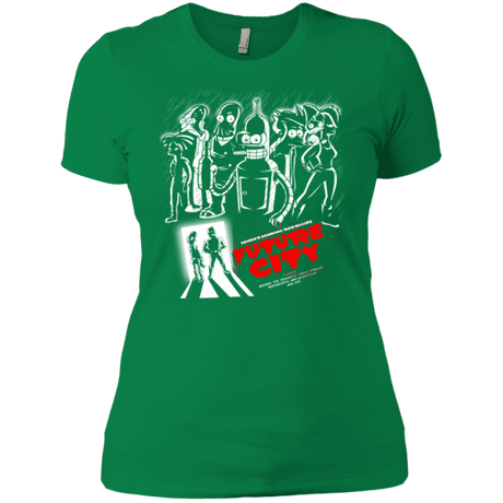 T-Shirts Kelly Green / X-Small Future City Women's Premium T-Shirt