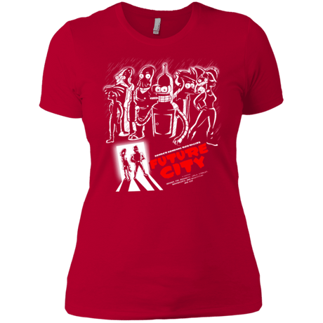 T-Shirts Red / X-Small Future City Women's Premium T-Shirt