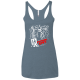 T-Shirts Indigo / X-Small Future City Women's Triblend Racerback Tank