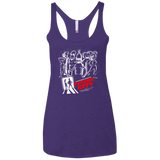 T-Shirts Purple / X-Small Future City Women's Triblend Racerback Tank