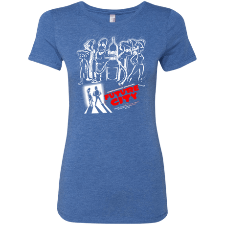 T-Shirts Vintage Royal / Small Future City Women's Triblend T-Shirt