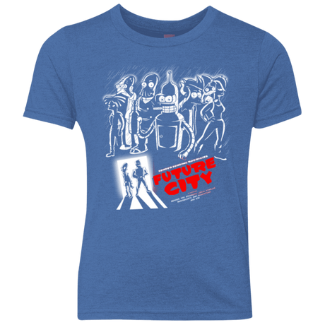 T-Shirts Vintage Royal / YXS Future City Youth Triblend T-Shirt