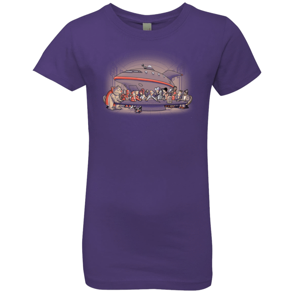 T-Shirts Purple Rush / YXS Future Dinner Girls Premium T-Shirt