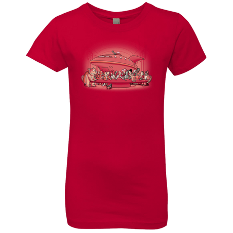 T-Shirts Red / YXS Future Dinner Girls Premium T-Shirt