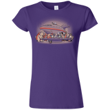 T-Shirts Purple / S Future Dinner Junior Slimmer-Fit T-Shirt