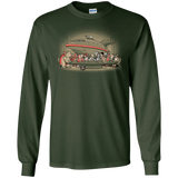 T-Shirts Forest Green / S Future Dinner Men's Long Sleeve T-Shirt