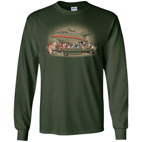 T-Shirts Forest Green / S Future Dinner Men's Long Sleeve T-Shirt