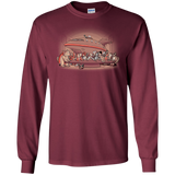 T-Shirts Maroon / S Future Dinner Men's Long Sleeve T-Shirt