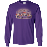 T-Shirts Purple / S Future Dinner Men's Long Sleeve T-Shirt