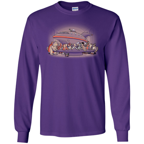 T-Shirts Purple / S Future Dinner Men's Long Sleeve T-Shirt