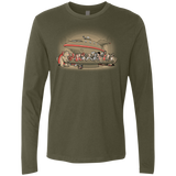 T-Shirts Military Green / S Future Dinner Men's Premium Long Sleeve