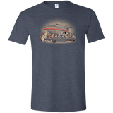 T-Shirts Heather Navy / S Future Dinner Men's Semi-Fitted Softstyle