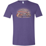 T-Shirts Heather Purple / S Future Dinner Men's Semi-Fitted Softstyle