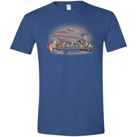 T-Shirts Heather Royal / X-Small Future Dinner Men's Semi-Fitted Softstyle