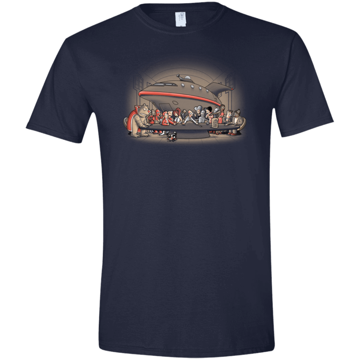 T-Shirts Navy / X-Small Future Dinner Men's Semi-Fitted Softstyle