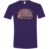 T-Shirts Purple / S Future Dinner Men's Semi-Fitted Softstyle