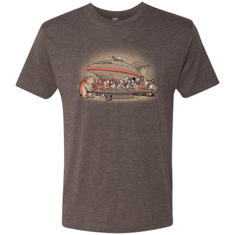 T-Shirts Macchiato / S Future Dinner Men's Triblend T-Shirt