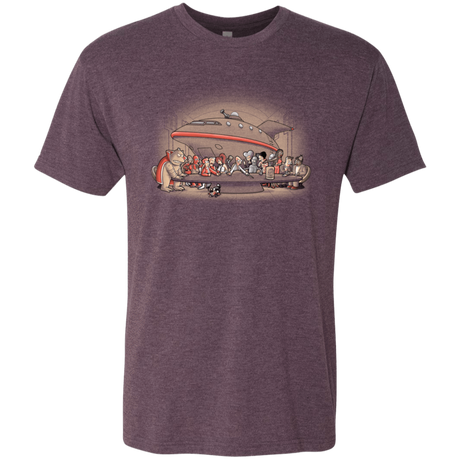 T-Shirts Vintage Purple / S Future Dinner Men's Triblend T-Shirt