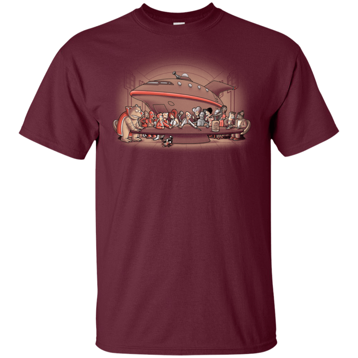 T-Shirts Maroon / S Future Dinner T-Shirt