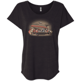 T-Shirts Vintage Black / X-Small Future Dinner Triblend Dolman Sleeve