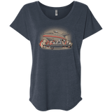 T-Shirts Vintage Navy / X-Small Future Dinner Triblend Dolman Sleeve