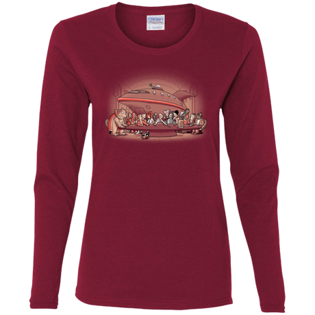 T-Shirts Cardinal / S Future Dinner Women's Long Sleeve T-Shirt