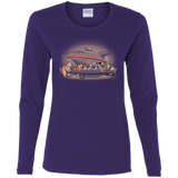 T-Shirts Purple / S Future Dinner Women's Long Sleeve T-Shirt