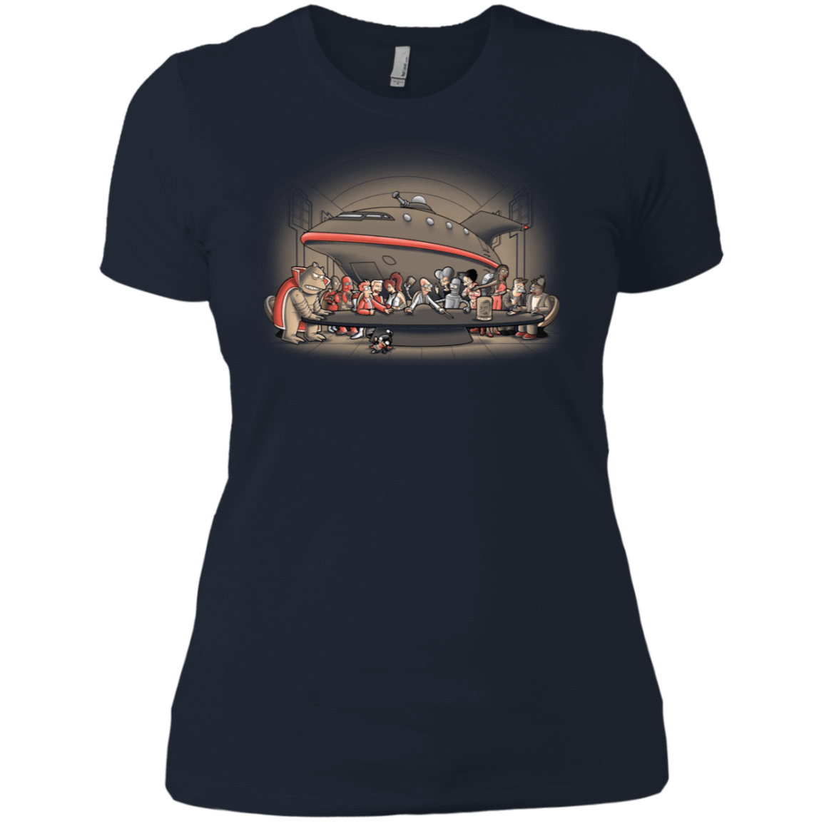 T-Shirts Midnight Navy / X-Small Future Dinner Women's Premium T-Shirt