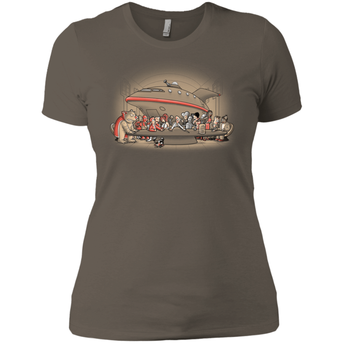 T-Shirts Warm Grey / X-Small Future Dinner Women's Premium T-Shirt