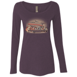 T-Shirts Vintage Purple / S Future Dinner Women's Triblend Long Sleeve Shirt