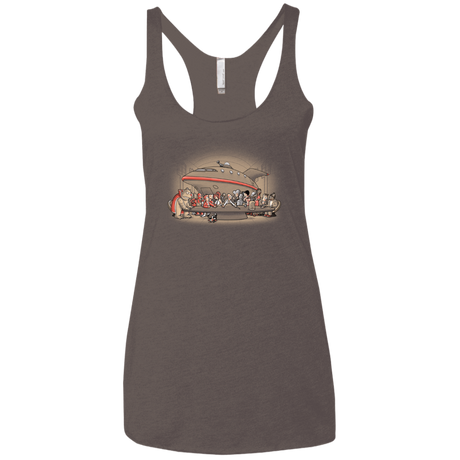 T-Shirts Macchiato / X-Small Future Dinner Women's Triblend Racerback Tank