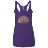 T-Shirts Purple Rush / X-Small Future Dinner Women's Triblend Racerback Tank